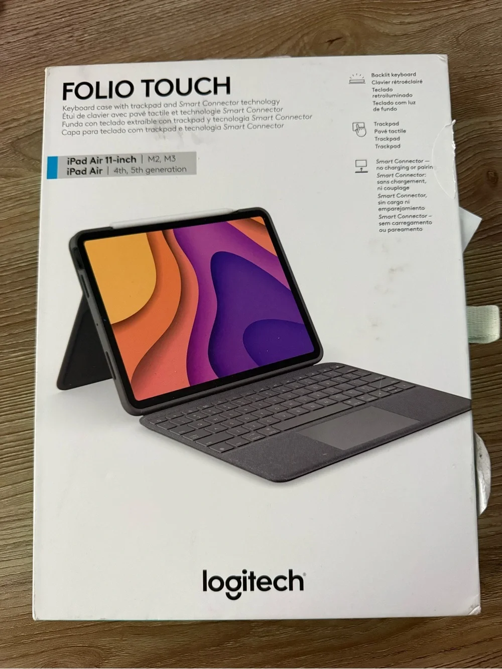 Logitech Folio Touch Keyboard Case - Dark Gray